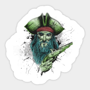 Brave Pirate Sticker